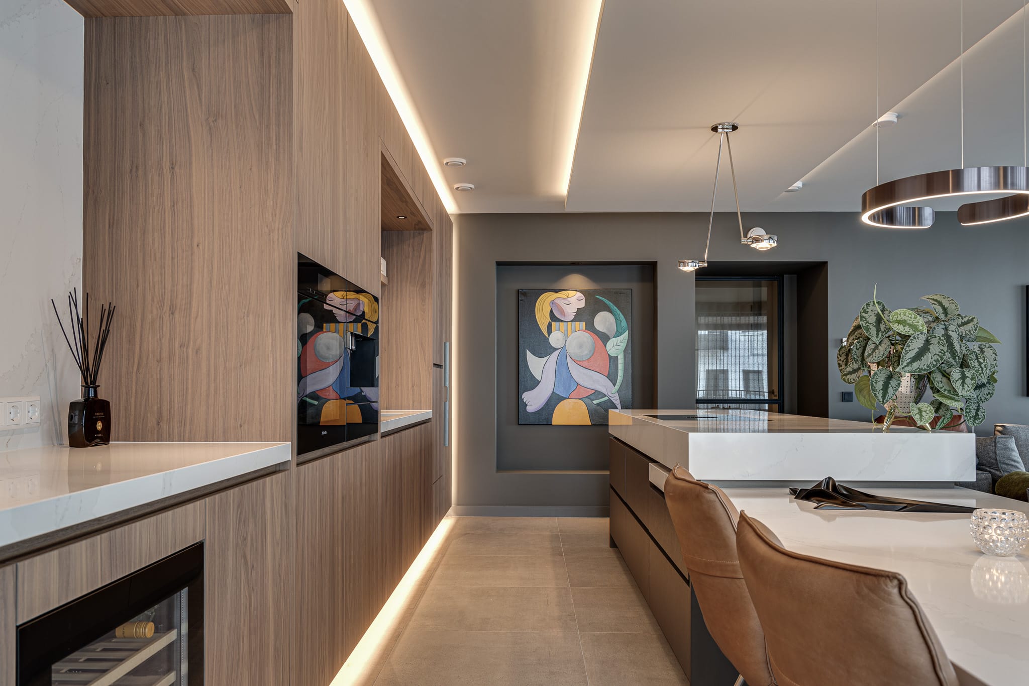 Koken en tafelen aan een royaal eiland