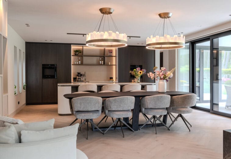 Totaalinterieur voor een exclusieve villa in Bennekom